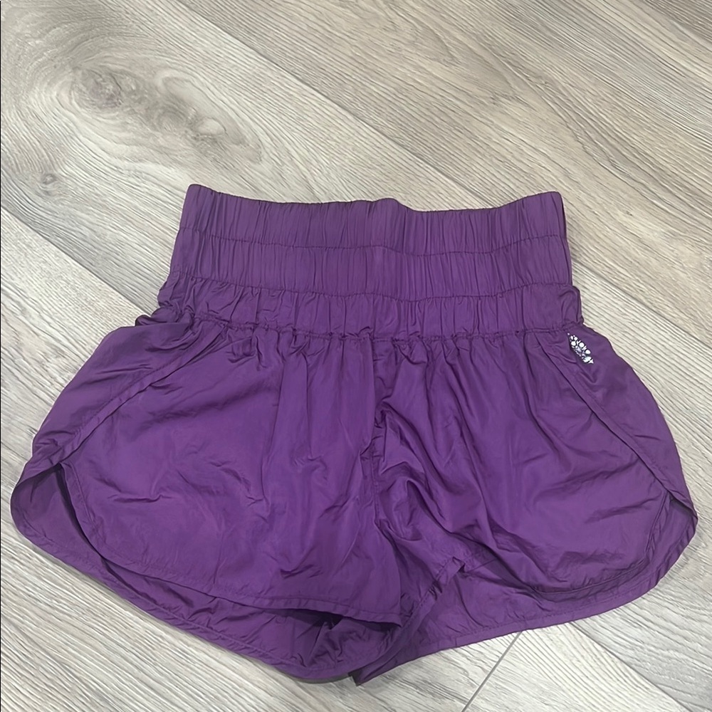 Women's Purple Athletic Shorts